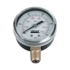 Lincoln Industrial 66100 Pressure Gauge 0-200 PSI