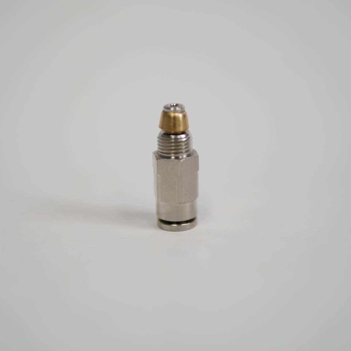 Lincoln Industrial 272658 SSV Valve Outlet Adapter With Check 10mm