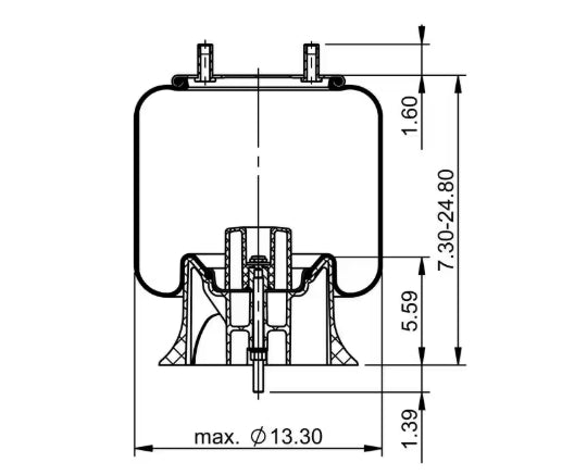 AS9646 Contitech Air Spring