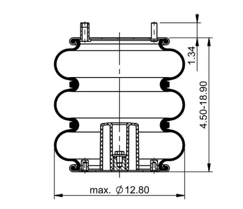 AS8027 ContiTech Air Spring
