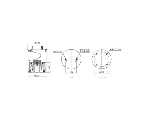 HDV9121 Air Spring