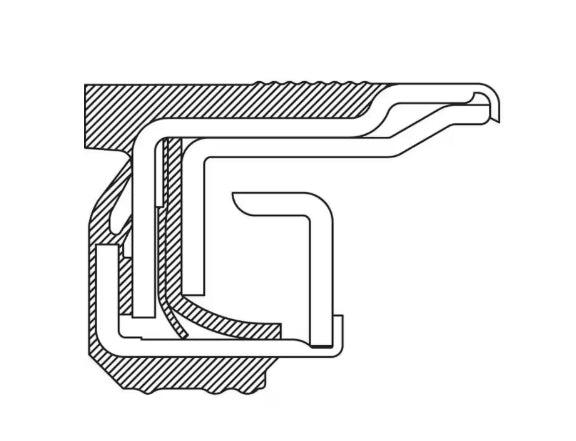 380025A National Wheel Seal
