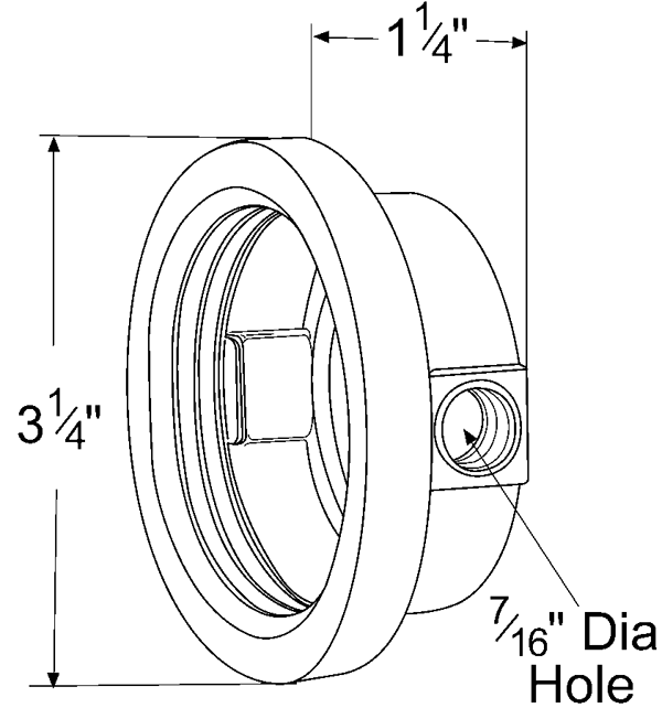 94010 PVC GROMMET KIT FOR 2 25/32