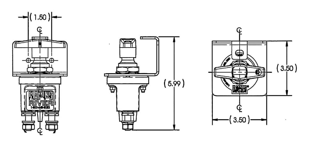 FR1044 The Big Switch with Lock-Out and XL Terminals