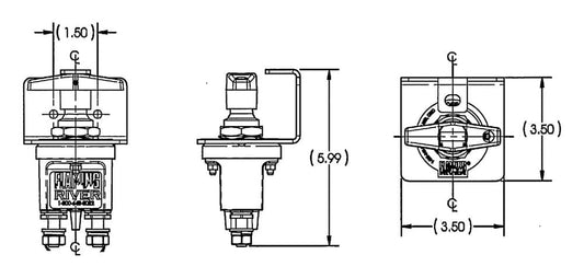 FR1044 The Big Switch with Lock-Out and XL Terminals