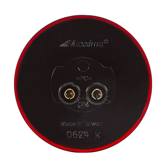 M16280R 2.5” Round Clearance Marker Red Lenses