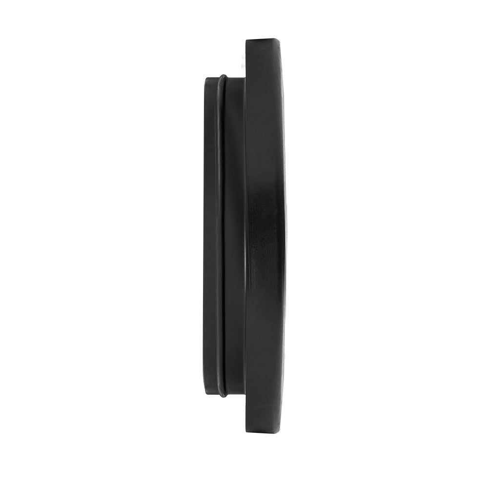 M50400-B 4” Round Grommet, Black PVC