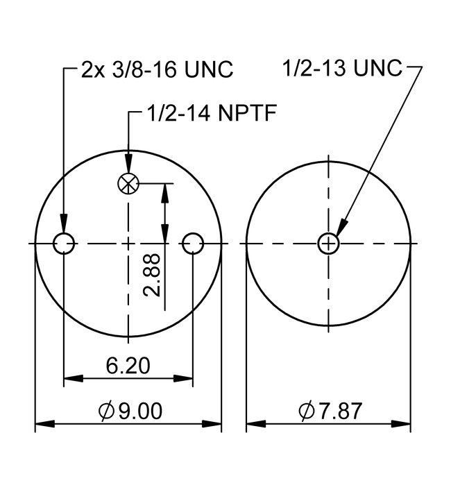 ContiTech AS8864 Air Spring