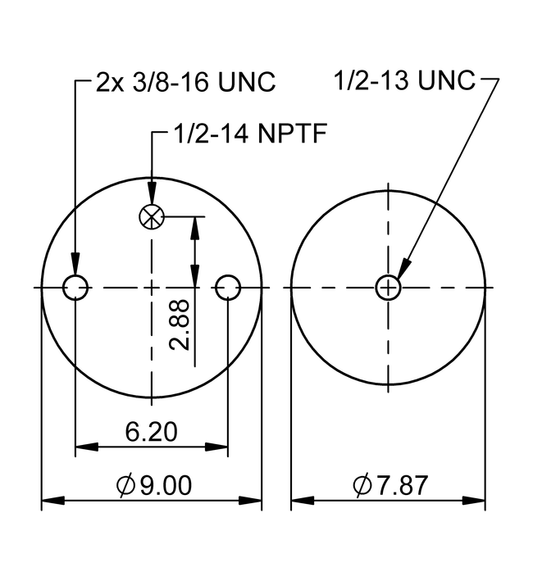ContiTech AS8864 Air Spring