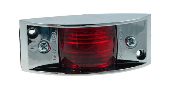 46892 Chrome Armored Clearence marker