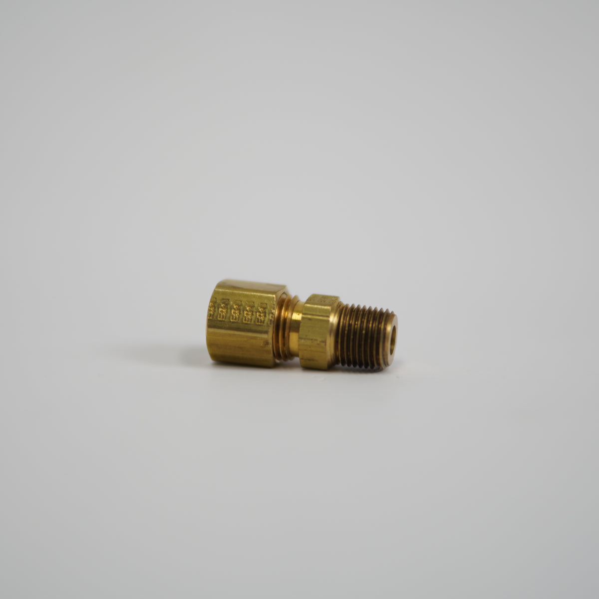 Lincoln Industrial 241290 Compression Fitting, 1/4 in Tube X 1/8 in NPT (M) Straight