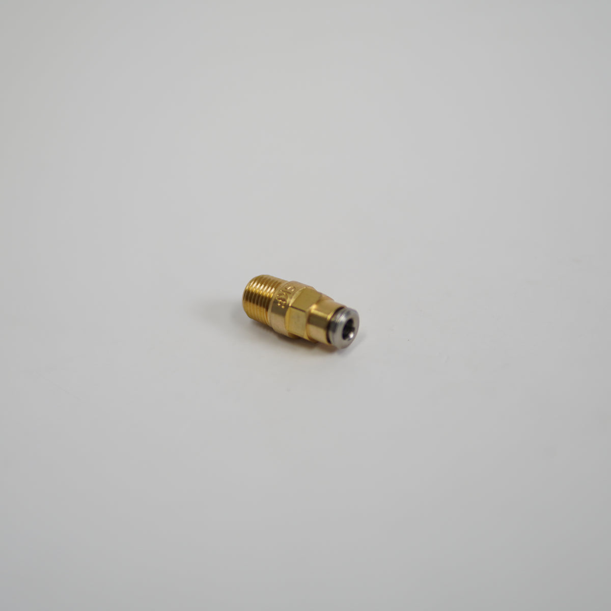 Lincoln Industrial 404-040K-V1-VS 4mm Tube x 1/8'' NPT Straight Fitting