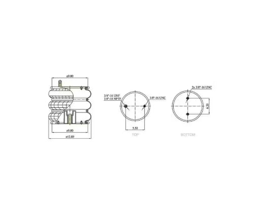HDV8032 Air Spring