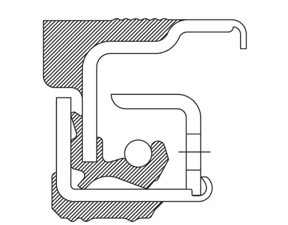 370025A National Wheel Seal