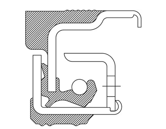 370065A National Wheel Seal