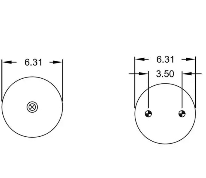 TR7443 Convoluted Air Spring