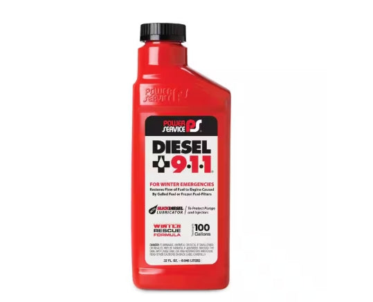 PS8025 Diesel 911 Anti-Gel 32 Oz