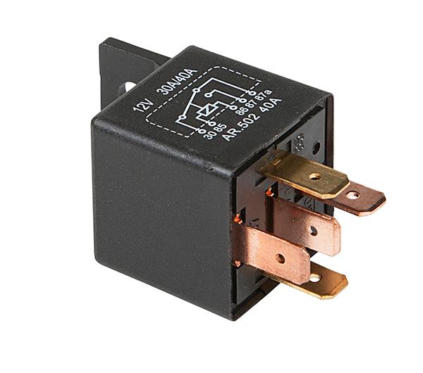 84-1076 5 Pin Relay 40/30 AMP 12V