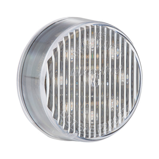 M09100YCL 2" Round P2/P3 Clearance Marker Amber Clear Lens