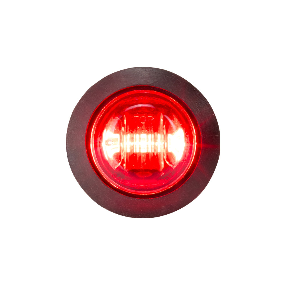 M09300R 3/4" Round P2/P3/PC2 Clearance Marker Red
