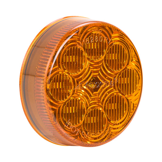 M16280Y 2.5” Round Clearance Marker Amber Lense