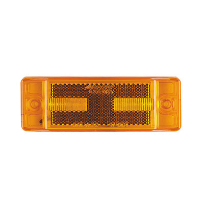 M20330Y 2" x 6" Amber Clearance Marker/Auxiliary Turn