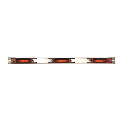 M20343R Aluminum ID Bar Red (3) M20340R w/ 12" Leads