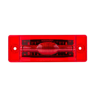 M20395R 2" x 6" Super Bright Red Combination Clearance Marker