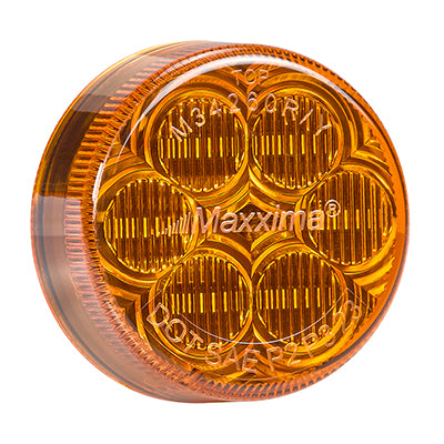 M34260Y 2" Round Amber Clearance Marker