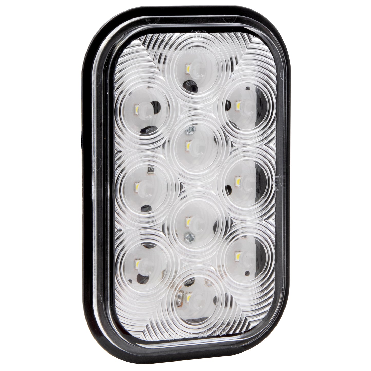 M42213-A Rectangular White Back Up - 10 LED