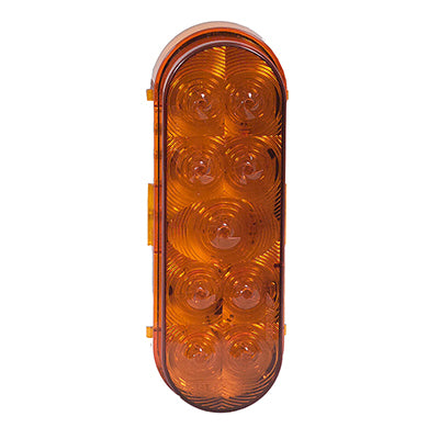 M63339Y 6" Oval Amber Park/Rear Turn Light