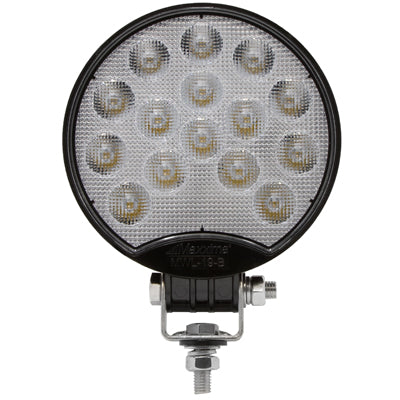 MWL-19-B Round 15 LED Work Light, 800 Lumens, 12/24VDC