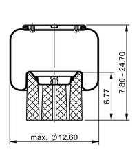 ContiTech AS8864 Air Spring